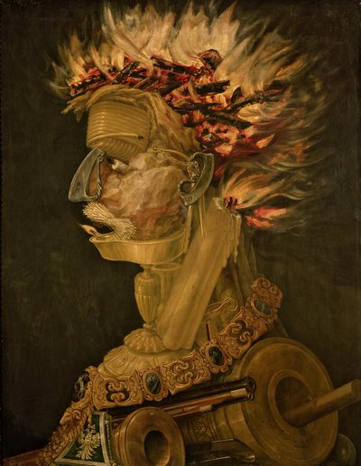Fire, 1566 by Giuseppe Arcimboldo